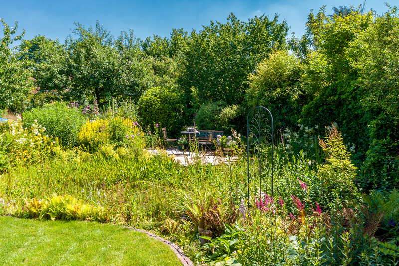 natuurlijke tuin