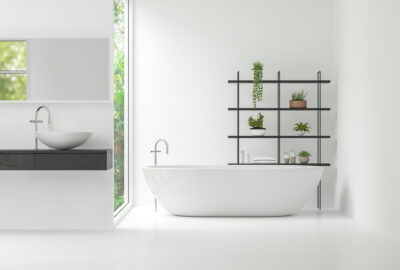 Minimalistisch-design-badkamer